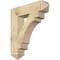 Ekena Millwork Merced Arts & Crafts Rough Sawn Bracket, Douglas Fir, 6"W x 28"D x 32"H BKT06X28X32MRC03RDF - alternate 1
